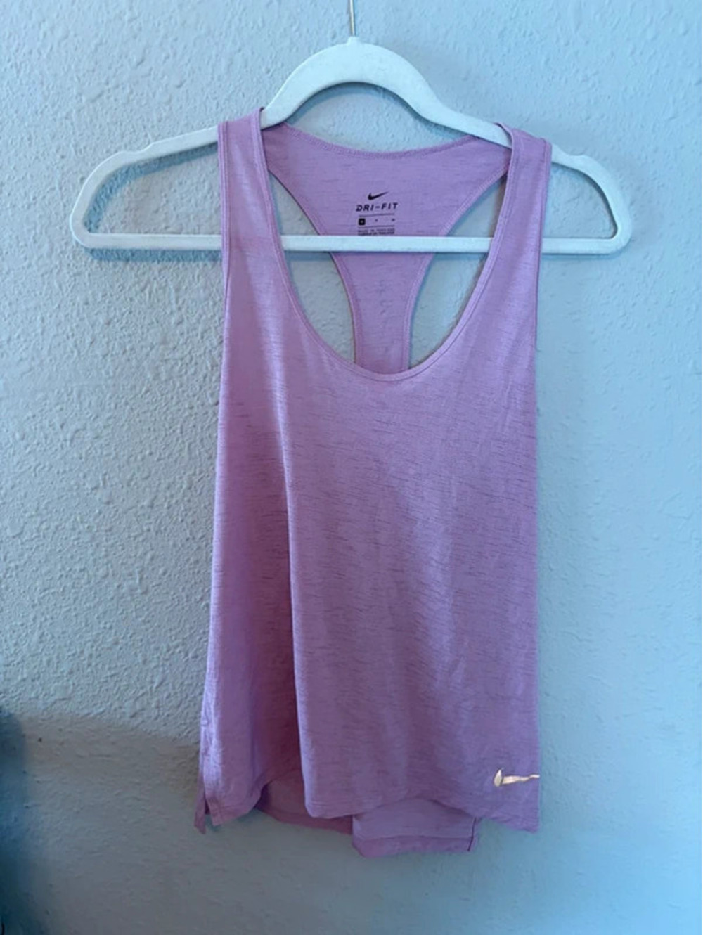 Nike Dri Fit light purple thin tank size M